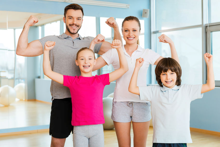 Sport en famille